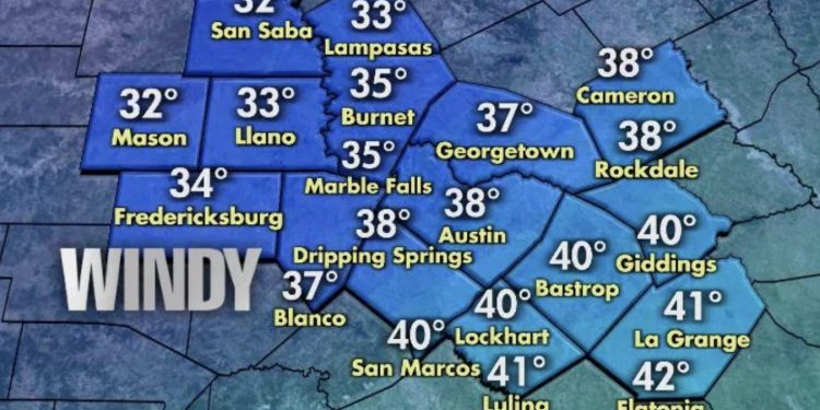 센트럴 텍사스, 다음주 기온 ‘뚝’ … “올해 첫 최저기온 보일 듯”
