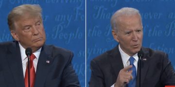 속보[2020 2차 대선토론] 북미관계, 트럼프 “좋은 관계유지” VS 바이든 “한반도 비핵화가 우선”