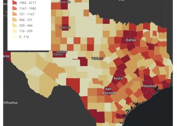 [COVID19] 11월 12일(목) 현재 텍사스 코로나19 현황