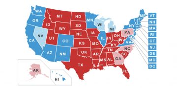 [2020 대선 5초 News] 4일 오후 1시 경합지역 상황… ‘초접전’