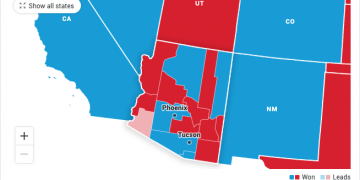 [속보] 바이든, 공화당 텃밭 ‘애리조나’ 승리