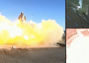 스페이스X 우주선 테스트 … “발사는 성공, 착륙할 때 폭발”