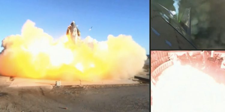 스페이스X 우주선 테스트 … “발사는 성공, 착륙할 때 폭발”