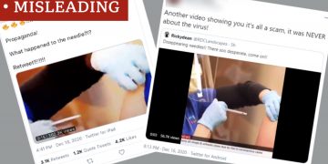 “백신 맞은 간호사 사망했다?” … 알고보니 가짜뉴스