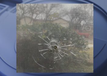 연말연시 축하위해 허공에 쏜 총알, 일반 가정집에 날아들어