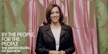 패션잡지 보그, 2월호 표지모델 해리스 부통령 피부색 과도한 보정 ‘논란’