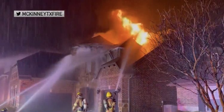 북텍사스, 겨울폭풍 지나니 이번엔 번개동반 폭우