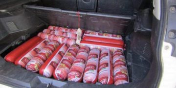 멕시코산 불법 소세지 200파운드 밀반입하려다 적발