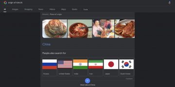 구글에 검색했더니, 김치가 중국음식? … “한인 네티즌 분노”