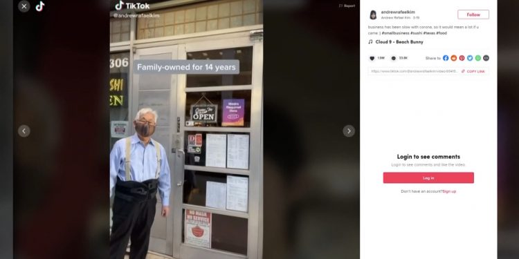 달라스 한인 운영 일식당, SNS스타 손자 덕에 ‘문전성시’