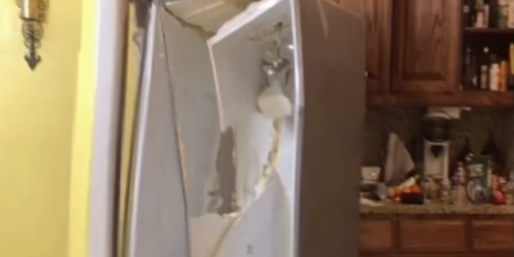 멀쩡한 냉장고가 ‘폭발’ … “폭격맞은 듯한 주방”