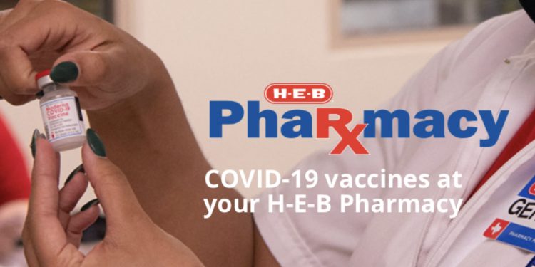 H-E-B 약국, 화이자 2차 접종자에 존슨앤존슨 투약