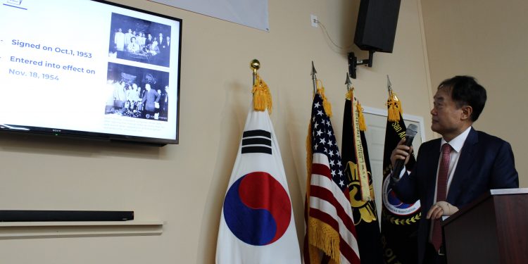 안명수 총영사 “한미 양국간 강한 연대로 한반도 평화 이끌어야”