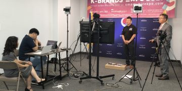 [달라스 한인상공회] 사진으로 보는 K-뷰티 온라인 엑스포 첫날 모습