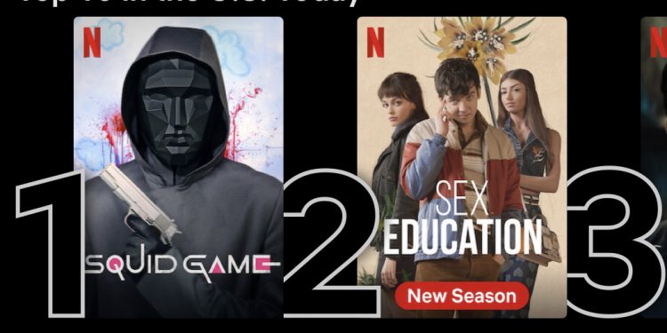 한국 드라마 ‘오징어게임’ 넷플릭스 1위 … “이기지 못하면 죽는다”