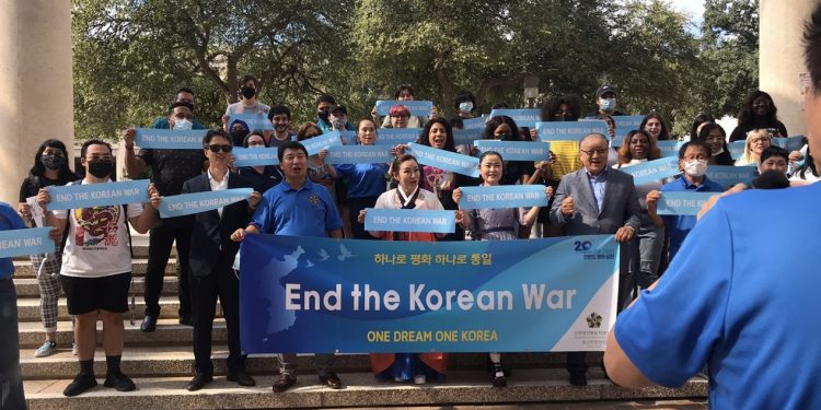 [사진뉴스] 샌안토니오 김치축제에서 외친 “한반도 평화”