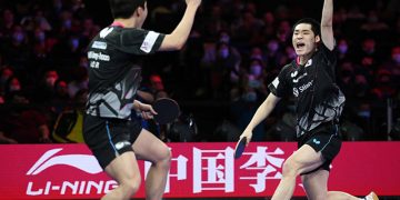 휴스턴 세계탁구선수권,  남자 복식 첫 결승 진출