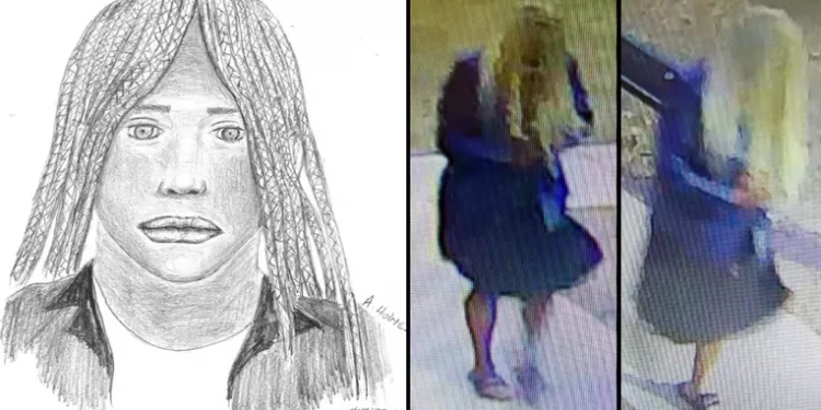 새해 첫날 어린이 성추행한 여성 수배