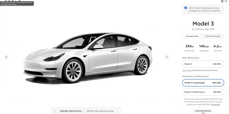 인플레이션 압박에 테슬라 전차종 가격인상