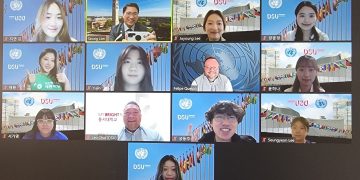 텍사스 세인트메리 대학교-동서대학 교환학생, 유엔 아이디어 대회 참여