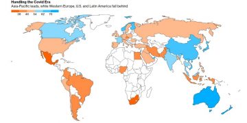 블룸버그 ‘코로나19 회복력 순위’  … “1위는 한국”