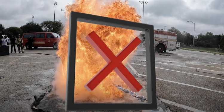 [영상] 오스틴 소방국, 칠면조 요리시 화재 발생 시범영상 공개