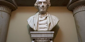 연방의사당 내 인종차별 대법원장 흉상 철거