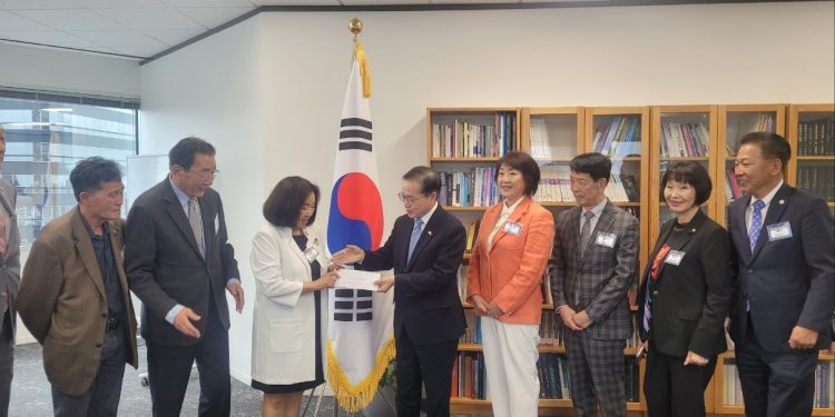 [사진] 텍사스 한인들, 튀르키예 지진피해에 위로를 전하다