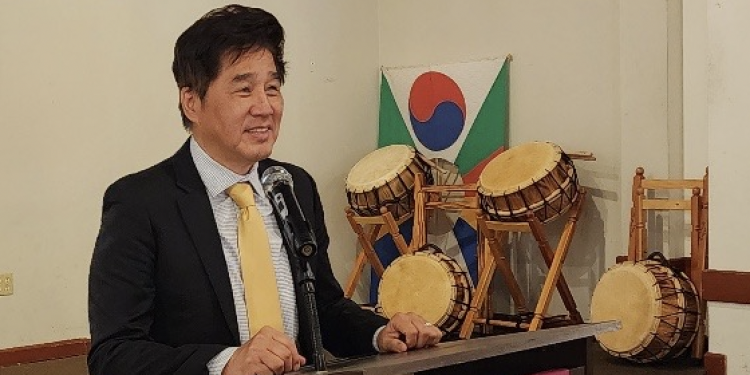 박요한 민주평통 휴스턴협의회장 4.19 기념사