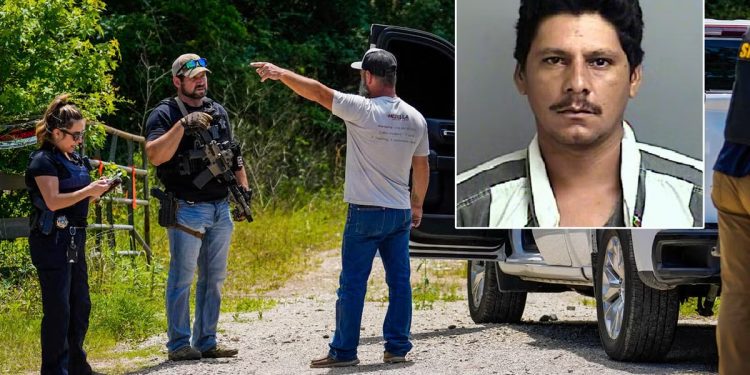 옆집에 총격난사 5명 살해한 텍사스 남성, 도주 나흘만에 체포