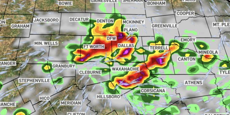 텍사스 전역, 주말동안 국지성 폭풍 … “뇌우 동반한 폭우”