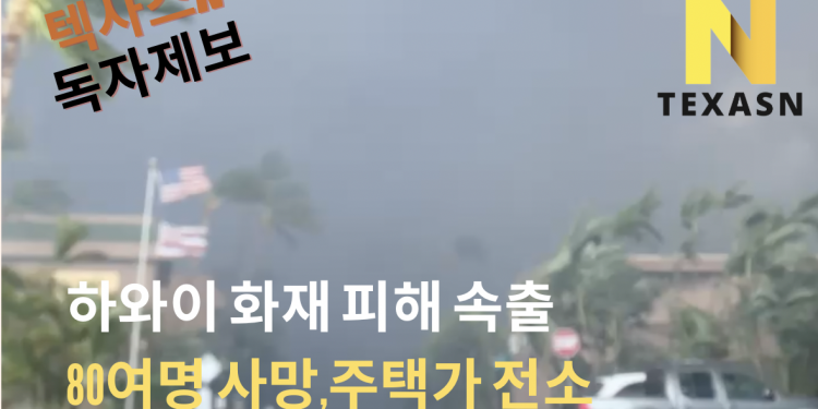 [독자제보영상] 하와이 마우이 피해속출