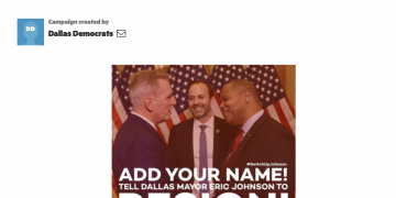 민주당으로 당선된 달라스 시장, 공화당으로 갈아타기?