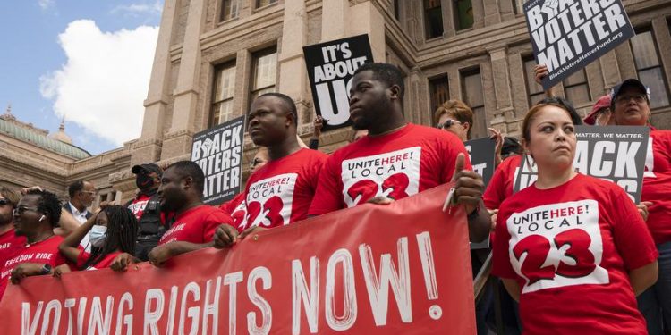 “내 투표가 거부당했다” … 텍사스, 새로운 투표법 두고 법정공방