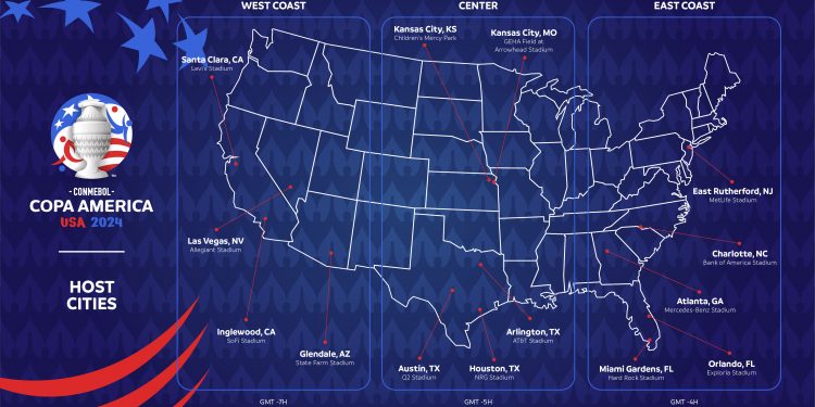 남미축구 최강 가리는 코파 아메리카, 내년 여름 알링턴, 오스틴, 휴스턴에서도 개최