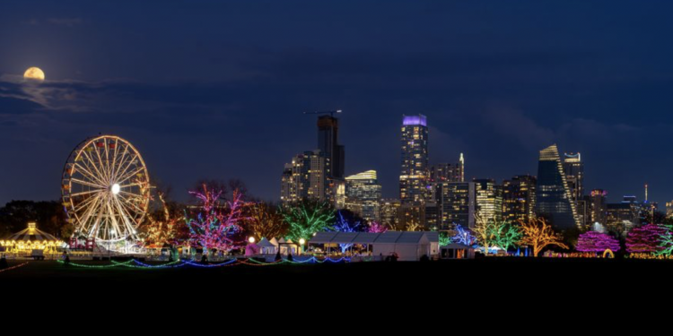 오스틴 ‘트레일 오브 라이츠’, 2023 최고 크리스마스 조명 중 하나로 선정