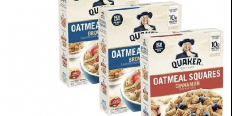 퀘이커 귀리 제품, 살모넬라 오염가능성 ‘리콜’