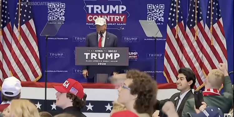 아이오와 코커스 ‘트럼프’ 압도적 1위