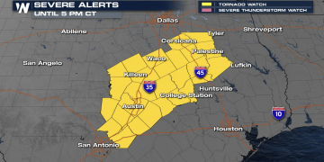 [긴급] 오스틴 포함 중부 텍사스 ‘토네이도’ 경보