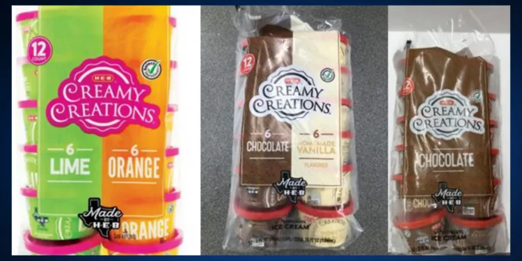 H-E-B 브랜드 아이스크림, 리콜 … “전량 회수”