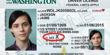 텍사스, 트랜스젠더의 운전면허증 성별변경 금지