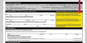 11월 대선, 텍사스에서 우편투표하는 방법은?