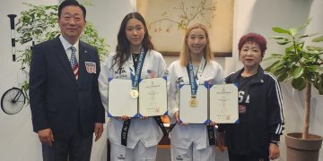 전국체전 해외동포 사전경기, 결승에서 만난 달라스 태권자매