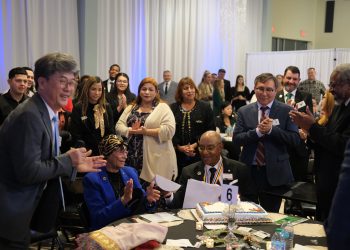 알칸사 법무부, 한인상공회·원코리안 재단에 5,000달러 기부